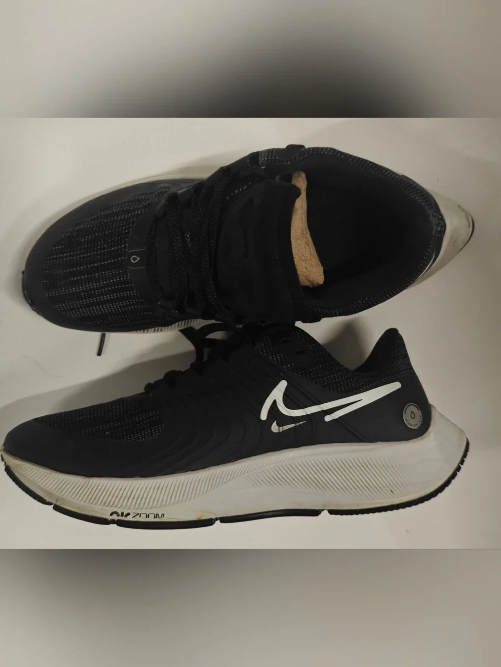 Size 9 - Nike Air Zoom Pegasus 38 Shield Black Platinum Tint W